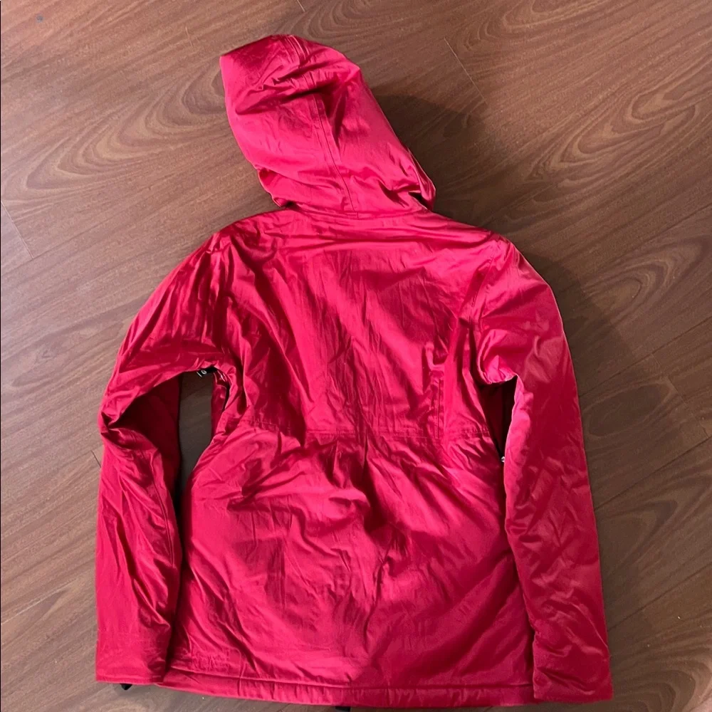 Roxy bright edition Red‎ ski Puffer Jacket with Gray ski Pants size S